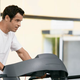 Image for article titled Man Keeping Running Total Of How Many People In Gym In Worse Shape Than Him